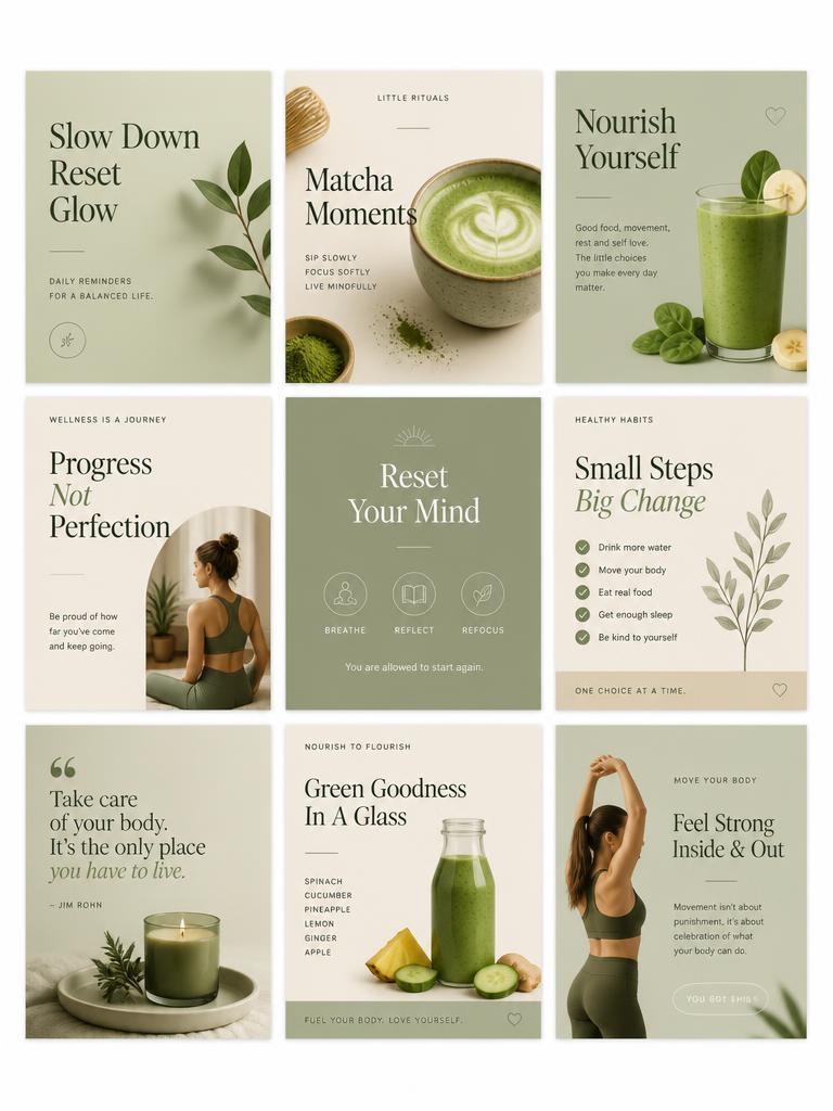 Wellness Vorlagen